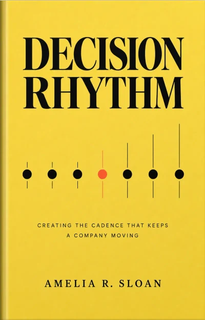 Decision rhythm book cover